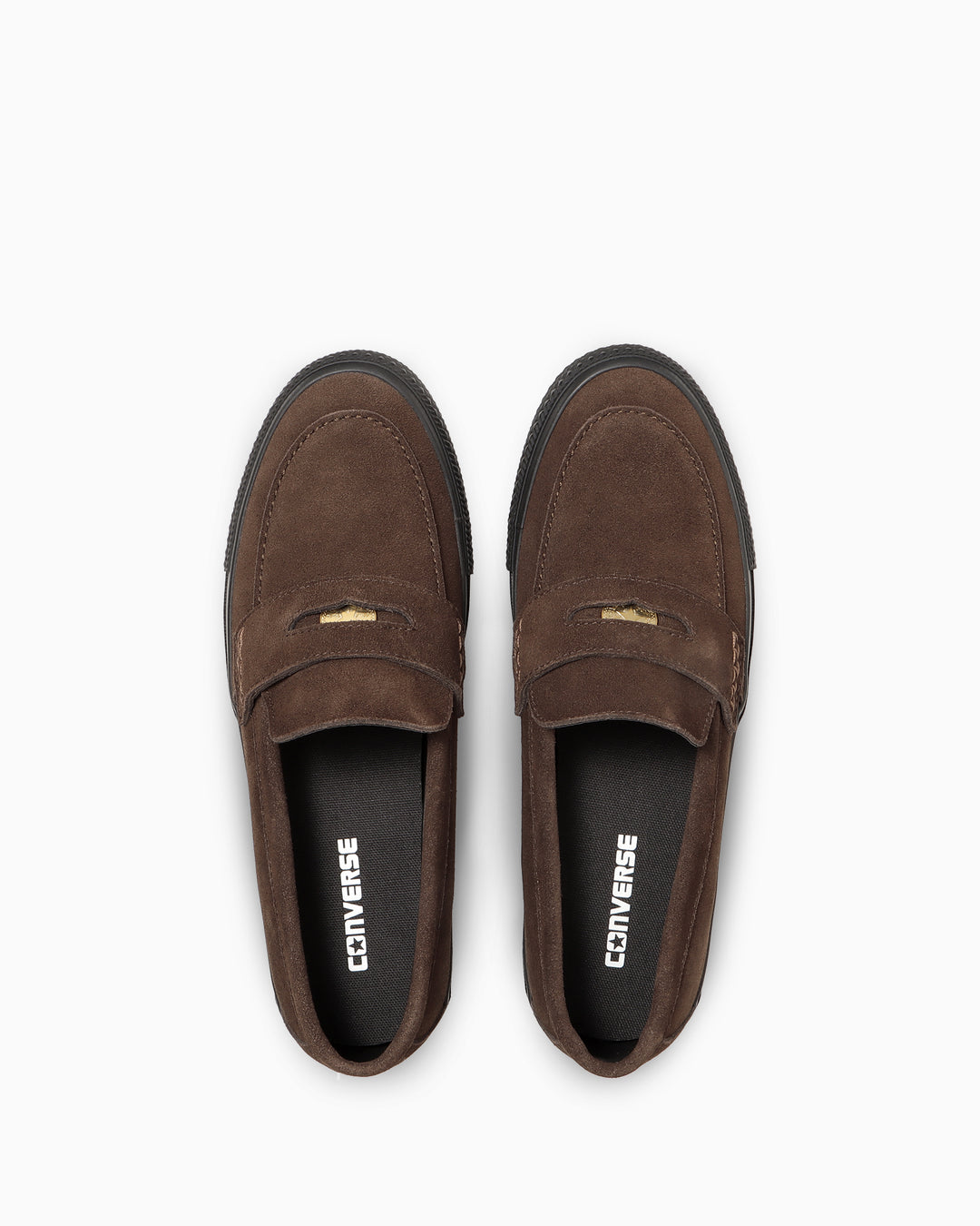 コンバース ローファー スエード ブラウン CONVERSE コンバース ビットローファー ローファー スニーカー