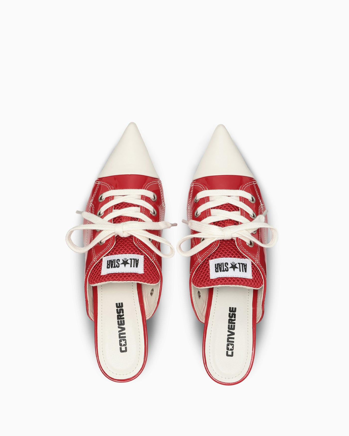 CONVERSE ALL STAR ミュール レッド ホワイト　23cm ALL STAR POLARIGE MULE / オールスター ポラリージュ ミュール