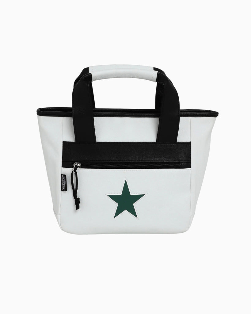 ゴルフバッグ・キャディバッグ converse ONE STAR ROUND BAG CV ONE STAR ROUND BAG (ホワイト/グリーン)– コンバース オンライン