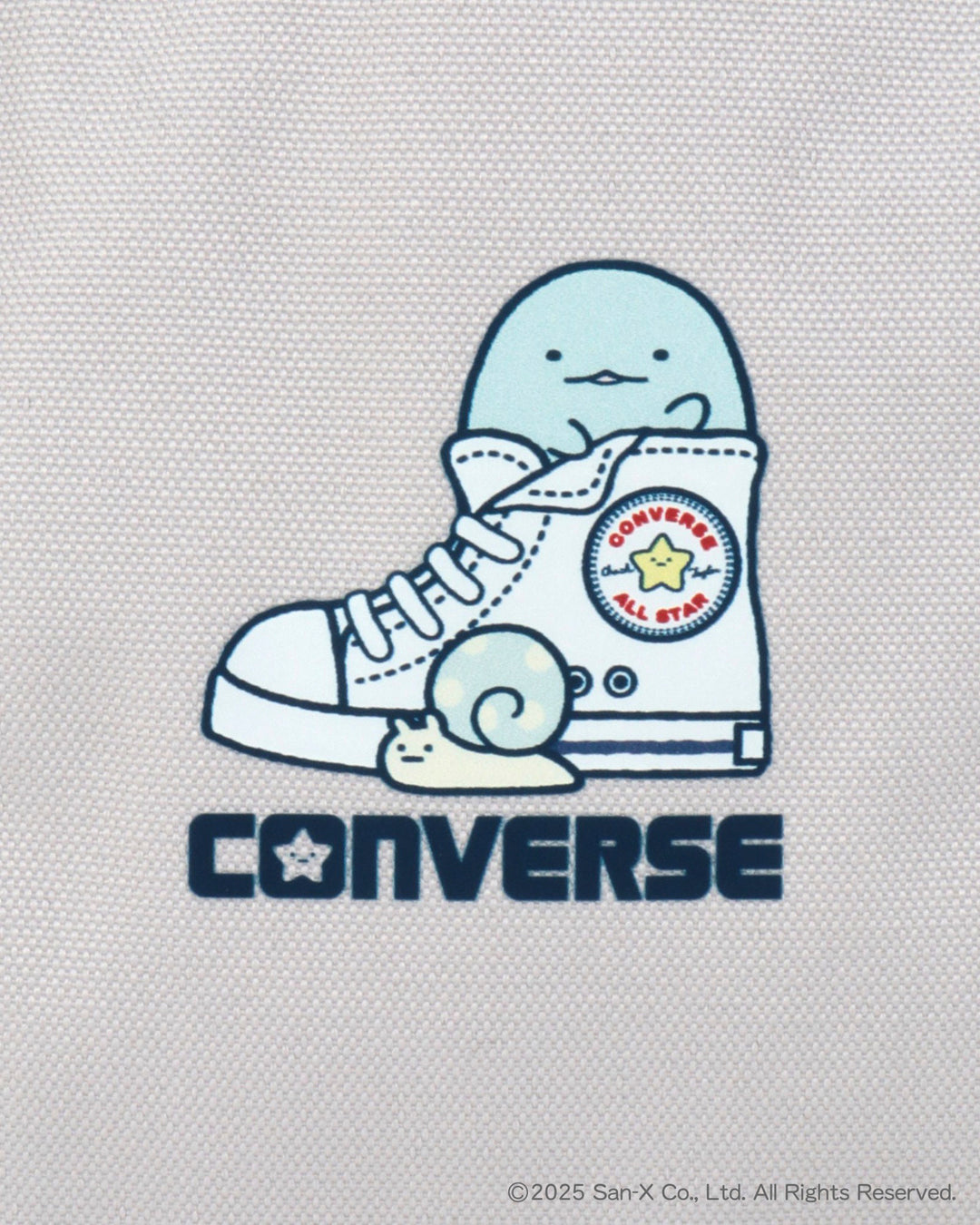 CV SUMIKKOGURASHI TOTE BAG (ライトグレー)– コンバース