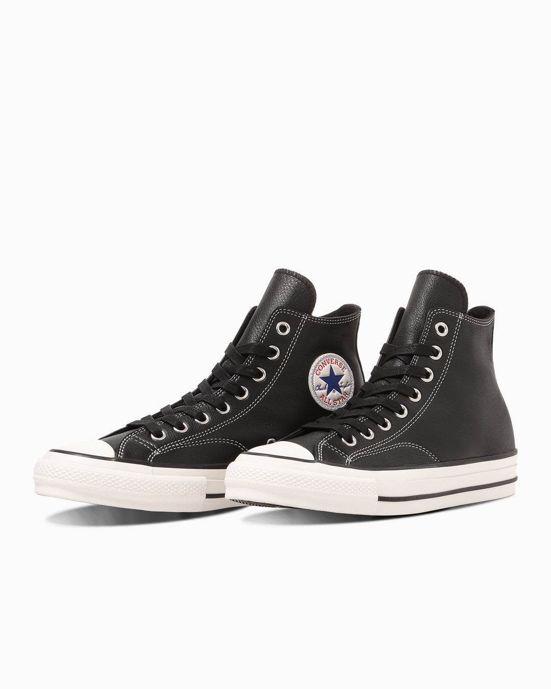 Converse addict CT70 黒 レザー　チャックテイラー CT70 レザージップ ブラック ハイカット A08159C - Kanverse.kr