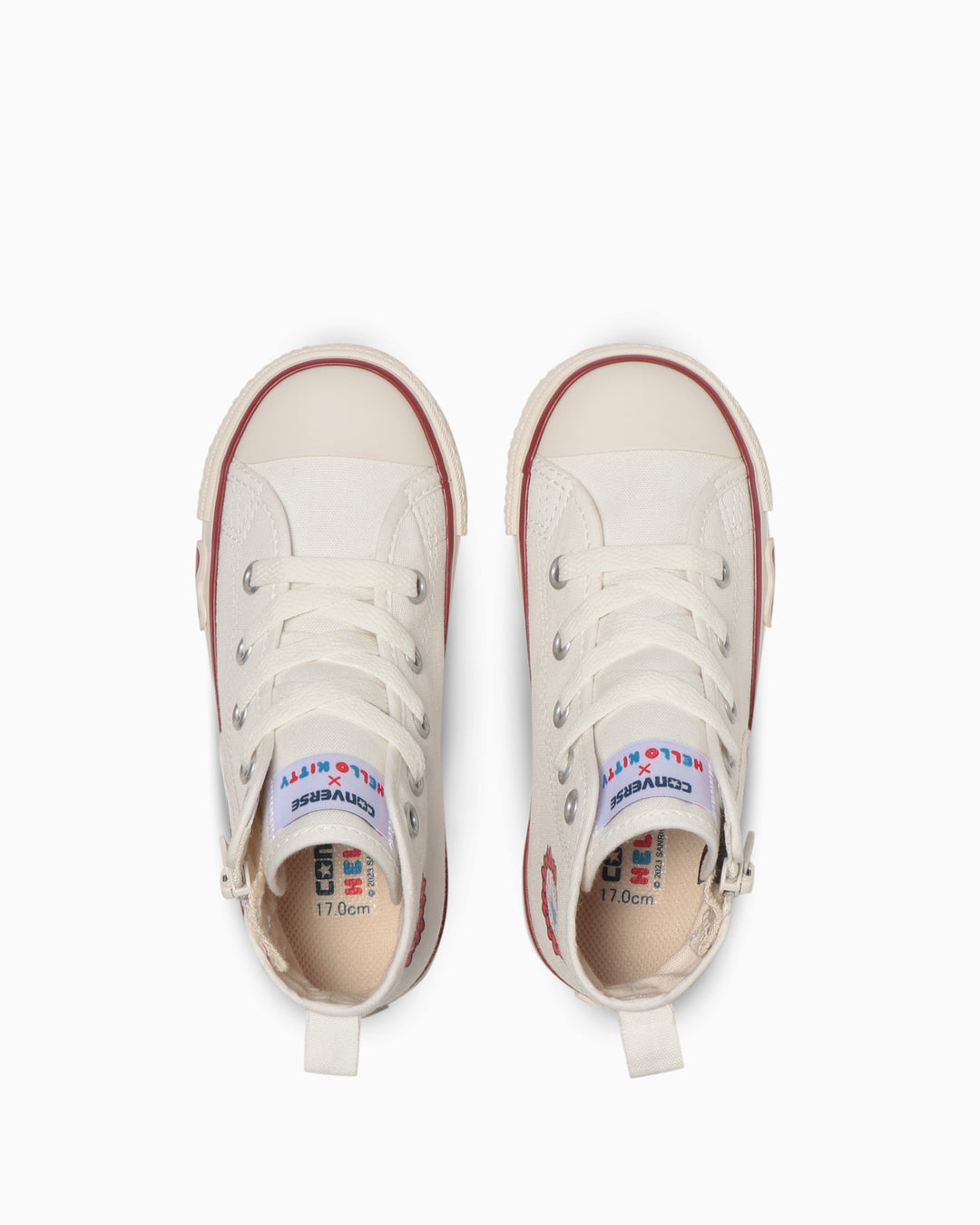 CHILD ALL STAR N HELLO KITTY Z HI / チャイルド オールスター Ｎ ハローキティ Ｚ ＨＩ (ホワイト)– コンバース  オンライン ショップ | CONVERSE ONLINE SHOP