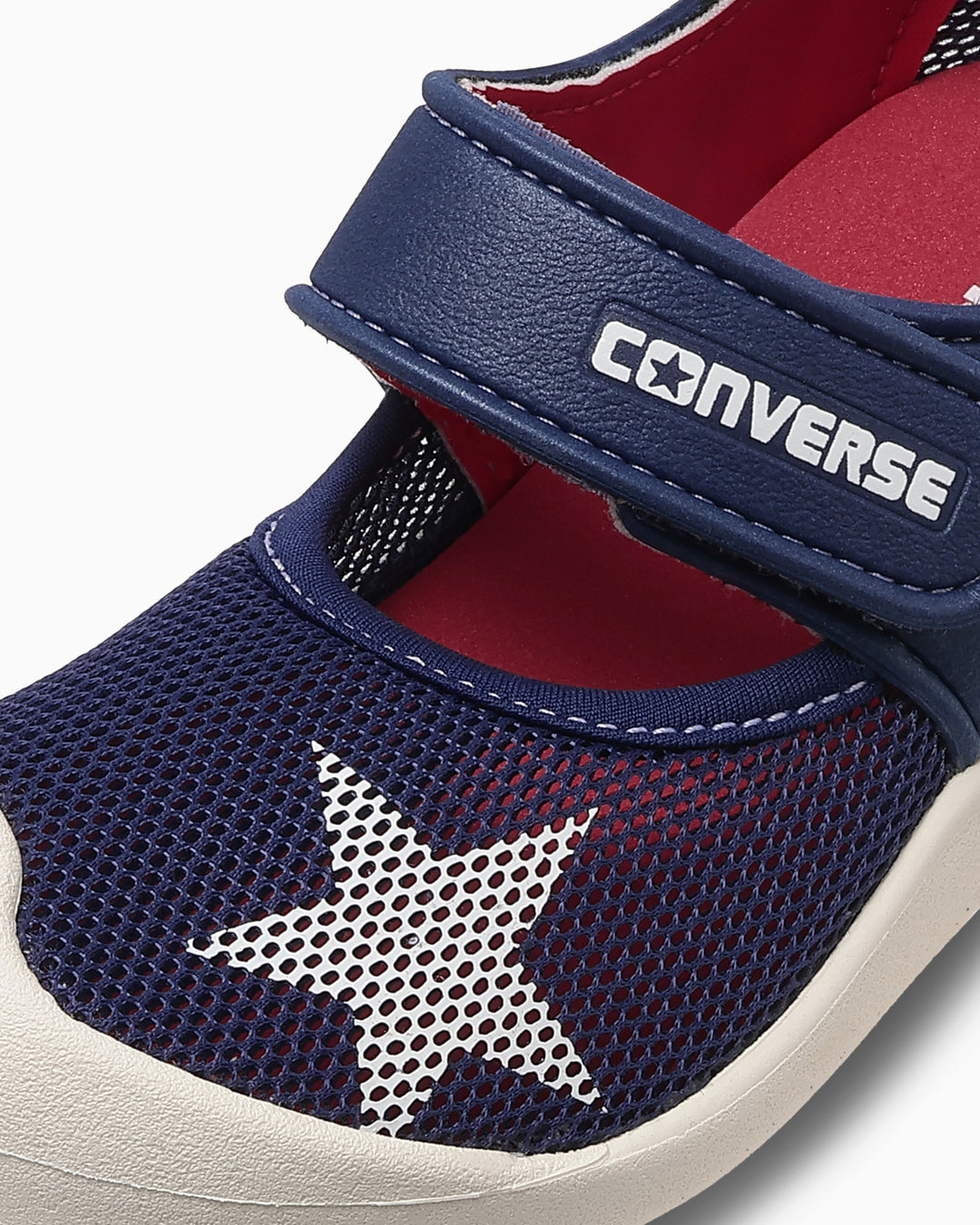 KID'S CV ST SANDAL / キッズ CV ST サンダル (ブルー/ホワイト