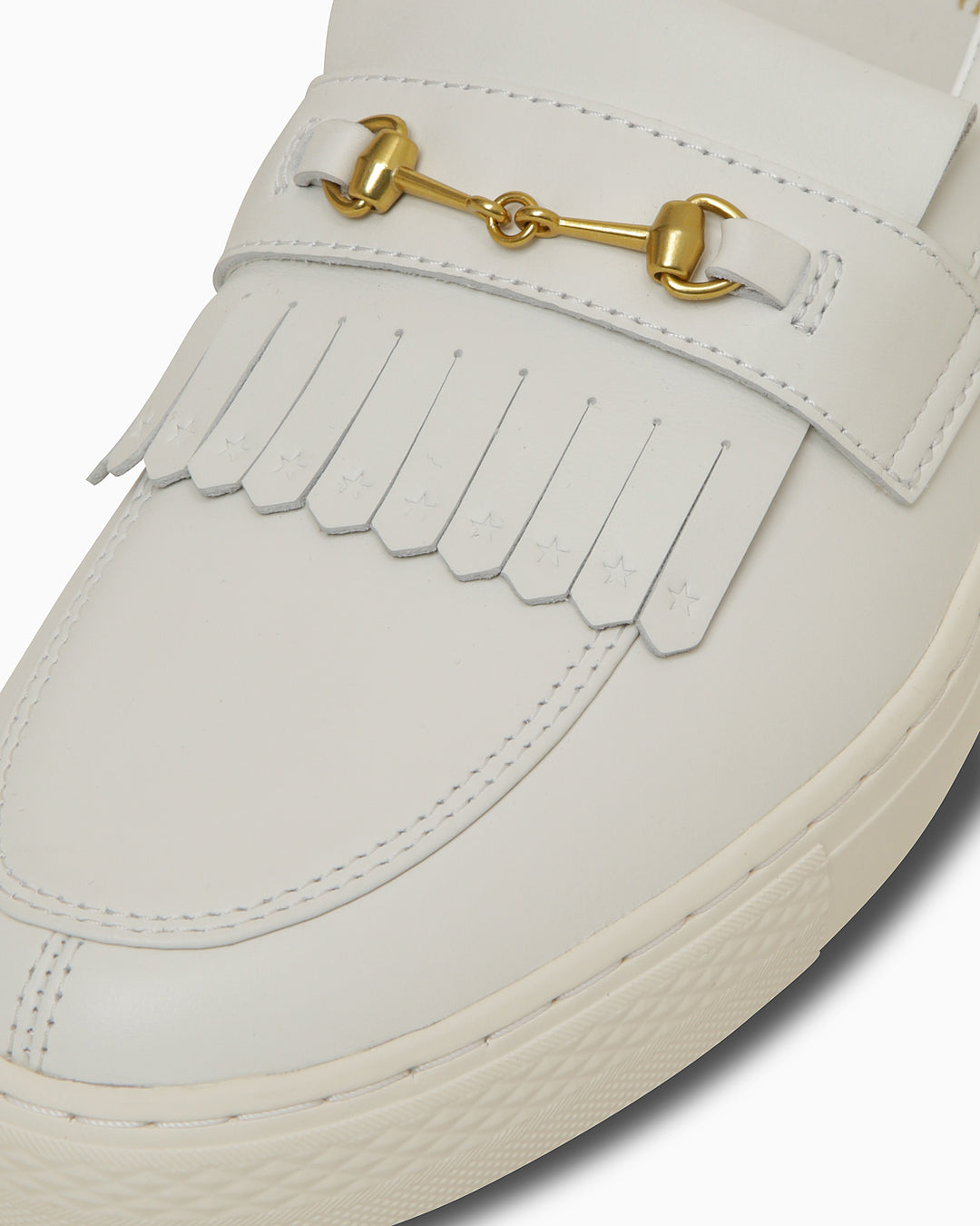 コンバース　ローファー　オフホワイト コンバース CONVERSE オールスター チャンク ローファー