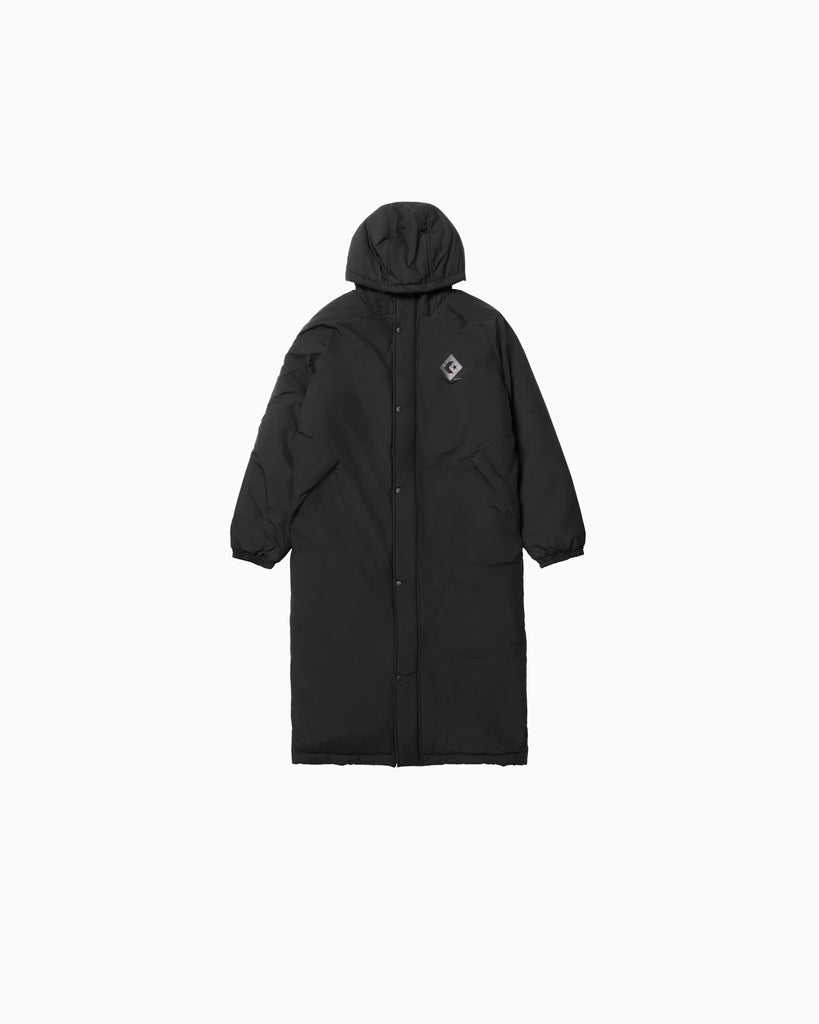 DIAMOND LOGO CS BENCH COAT MENS (ブラック/ブラック)– コンバース