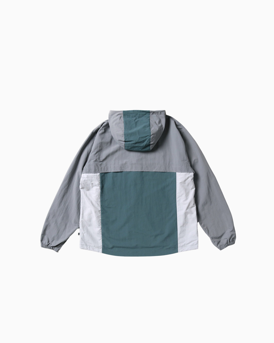 【converse】スウェードジャケット【コンバース】 COLOR BLOCK WOVEN JACKET (グレーマルチ)– コンバース