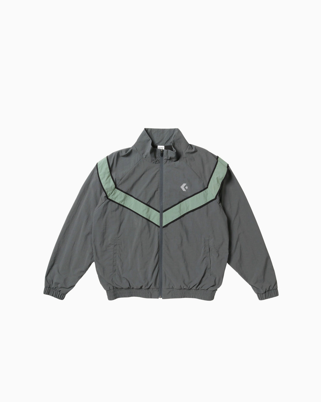 NYLON TRAINING JACKET MENS (グレー)– コンバース オンライン