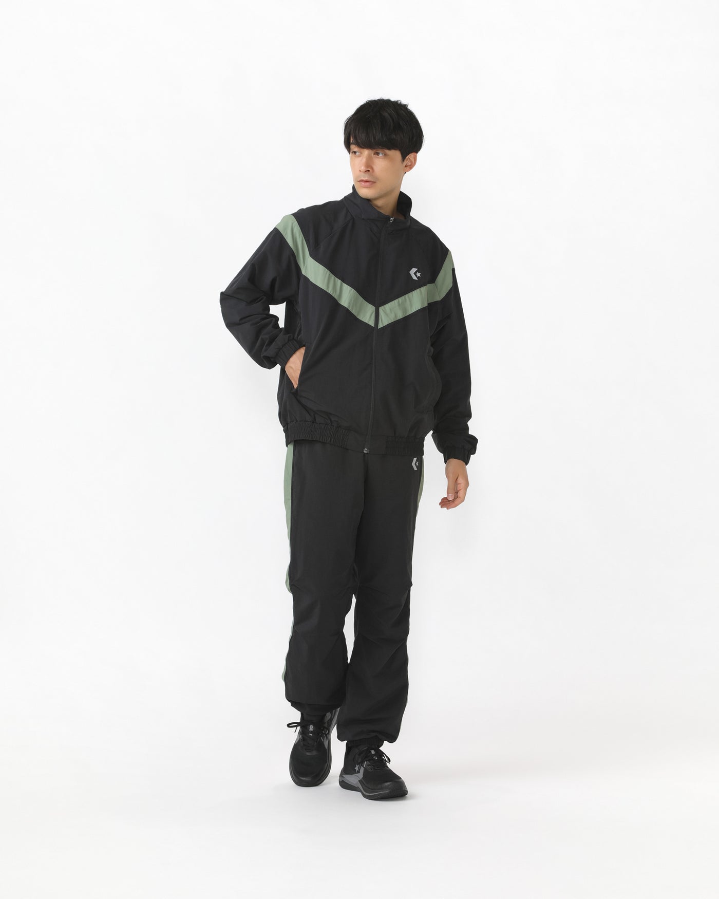 NYLON TRAINING JACKET MENS