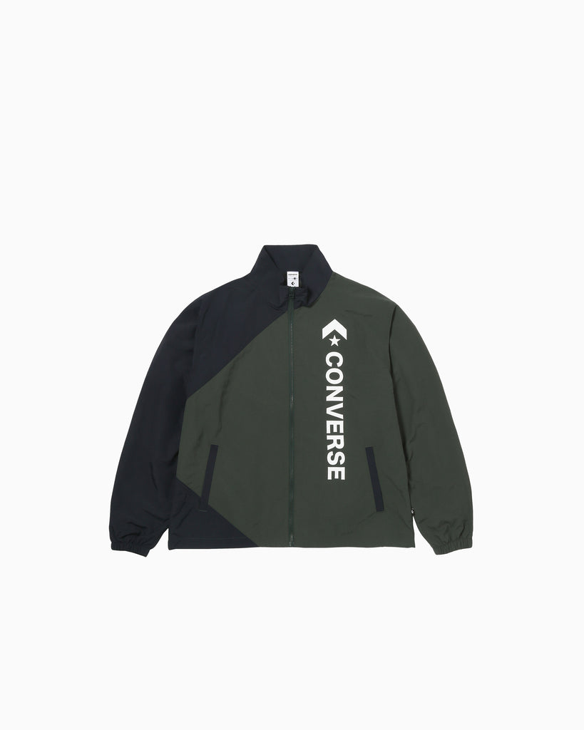 CS COL BLOCK JACKET MENS (ネイビー/ダークグリーン)– コンバース