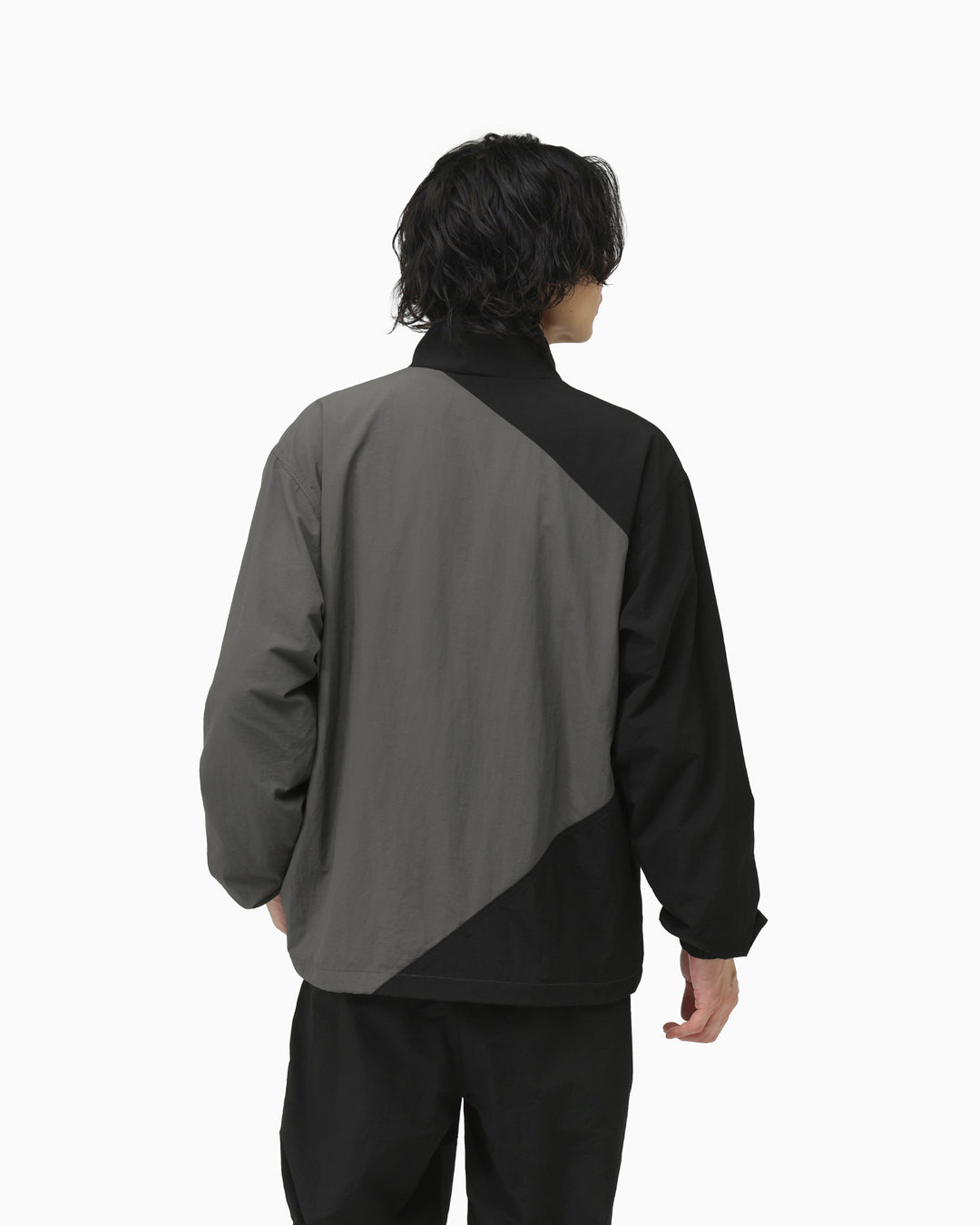 CS COL BLOCK JACKET MENS (ブラック/チャコール)– コンバース