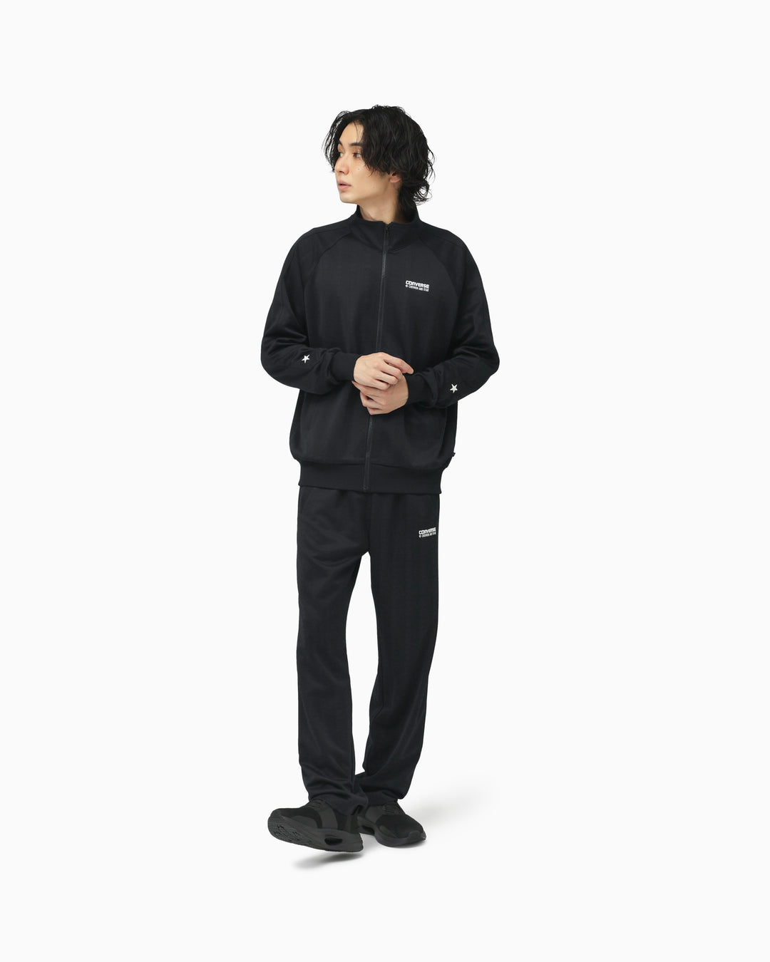 JQ CS LINE TRACK JACKET MENS (ブラック)– コンバース オンライン