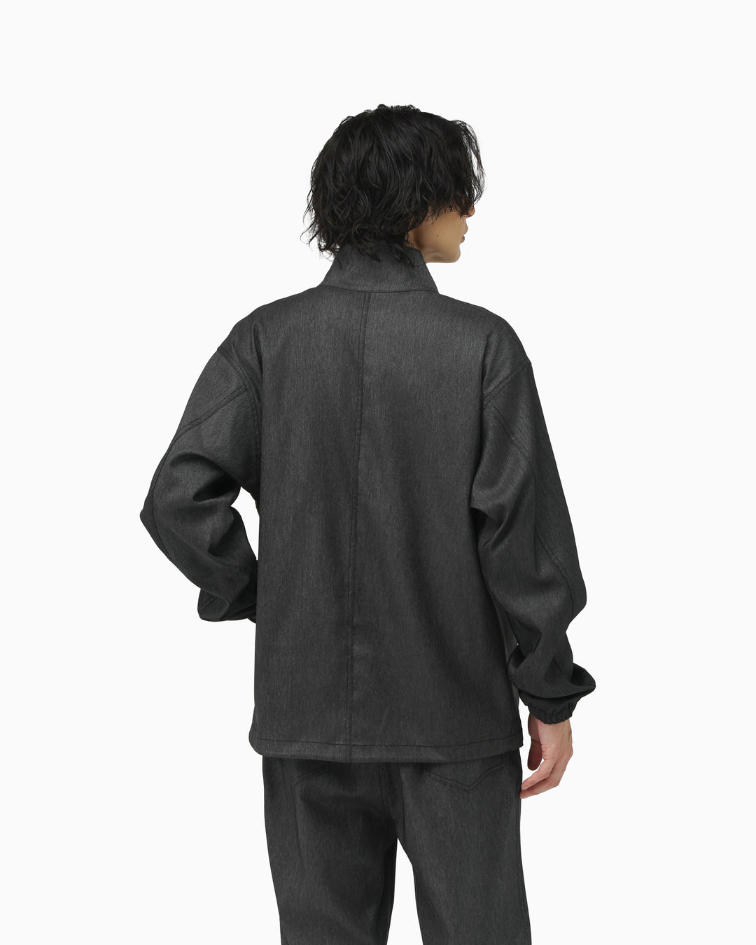 SYNTHETIC DENIM JACKET MENS (ブラック)– コンバース オンライン