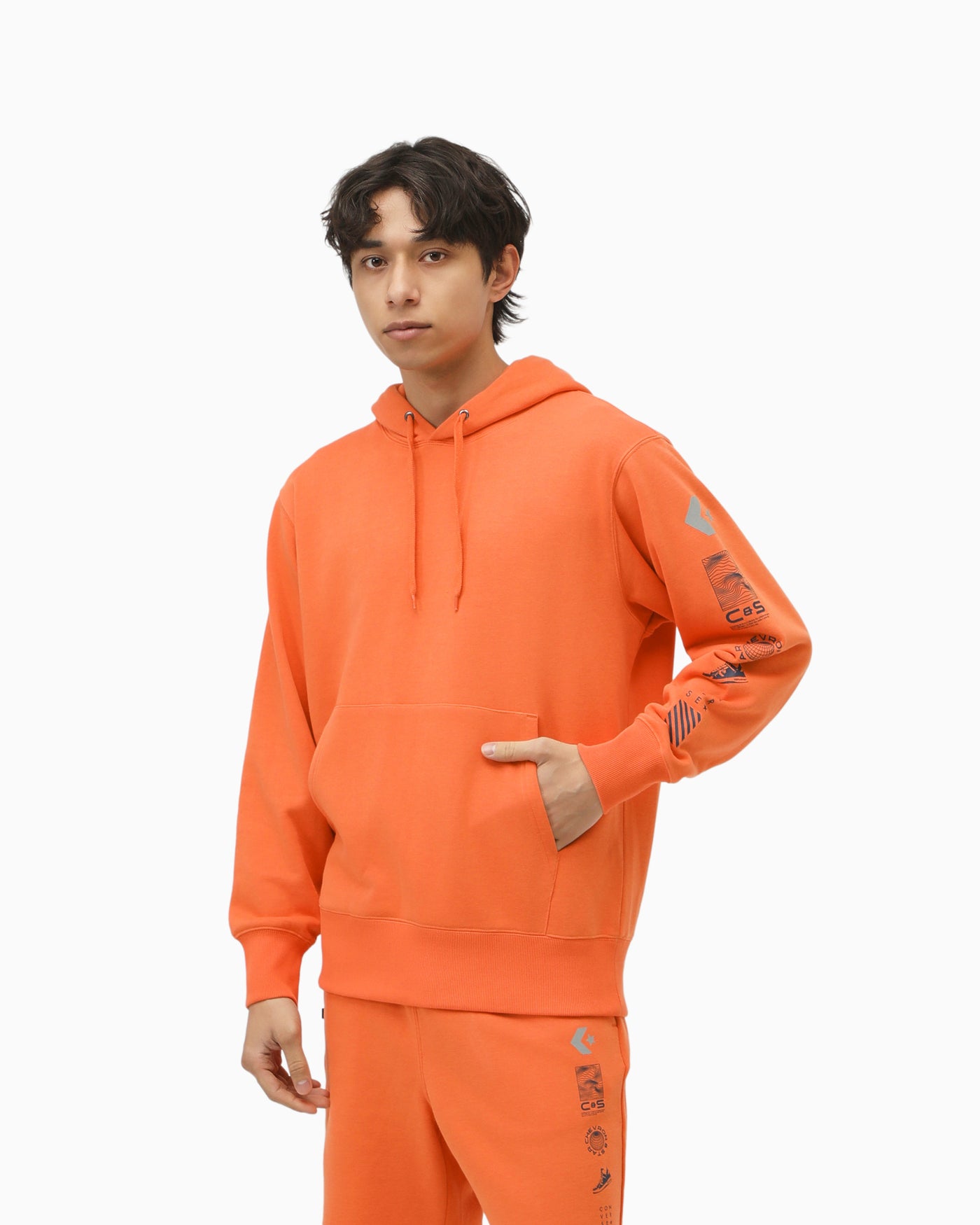 VERTICAL PT SW HOODIE MENS