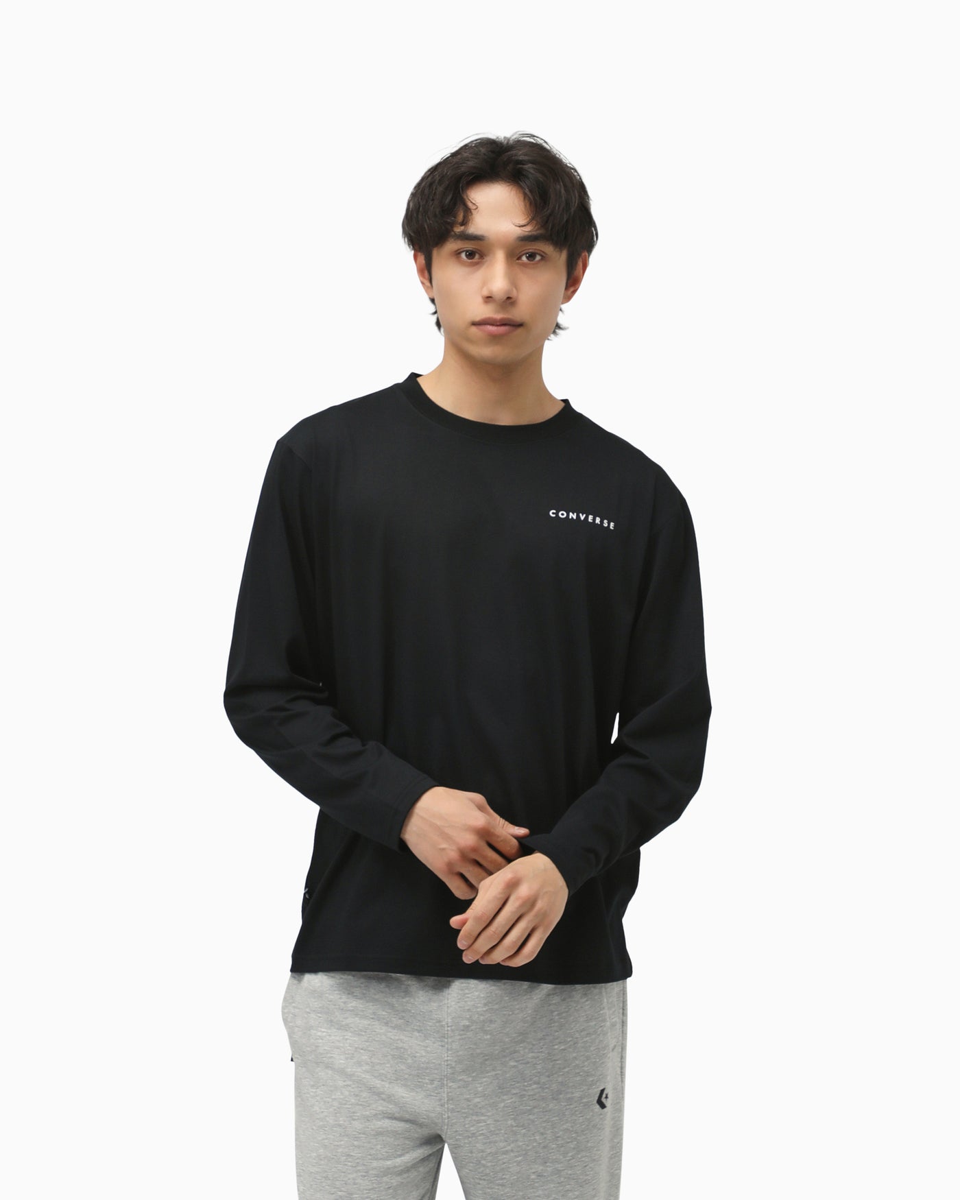 VERTICAL PT LS TEE MENS