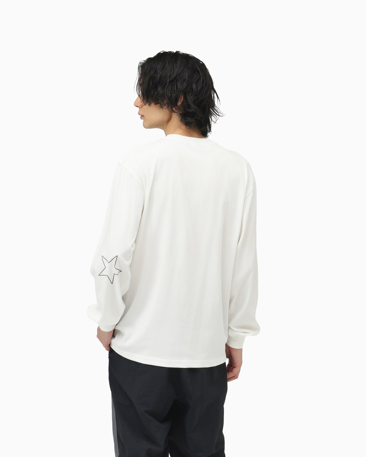 CHEST PK STAR PT LS TEE MENS