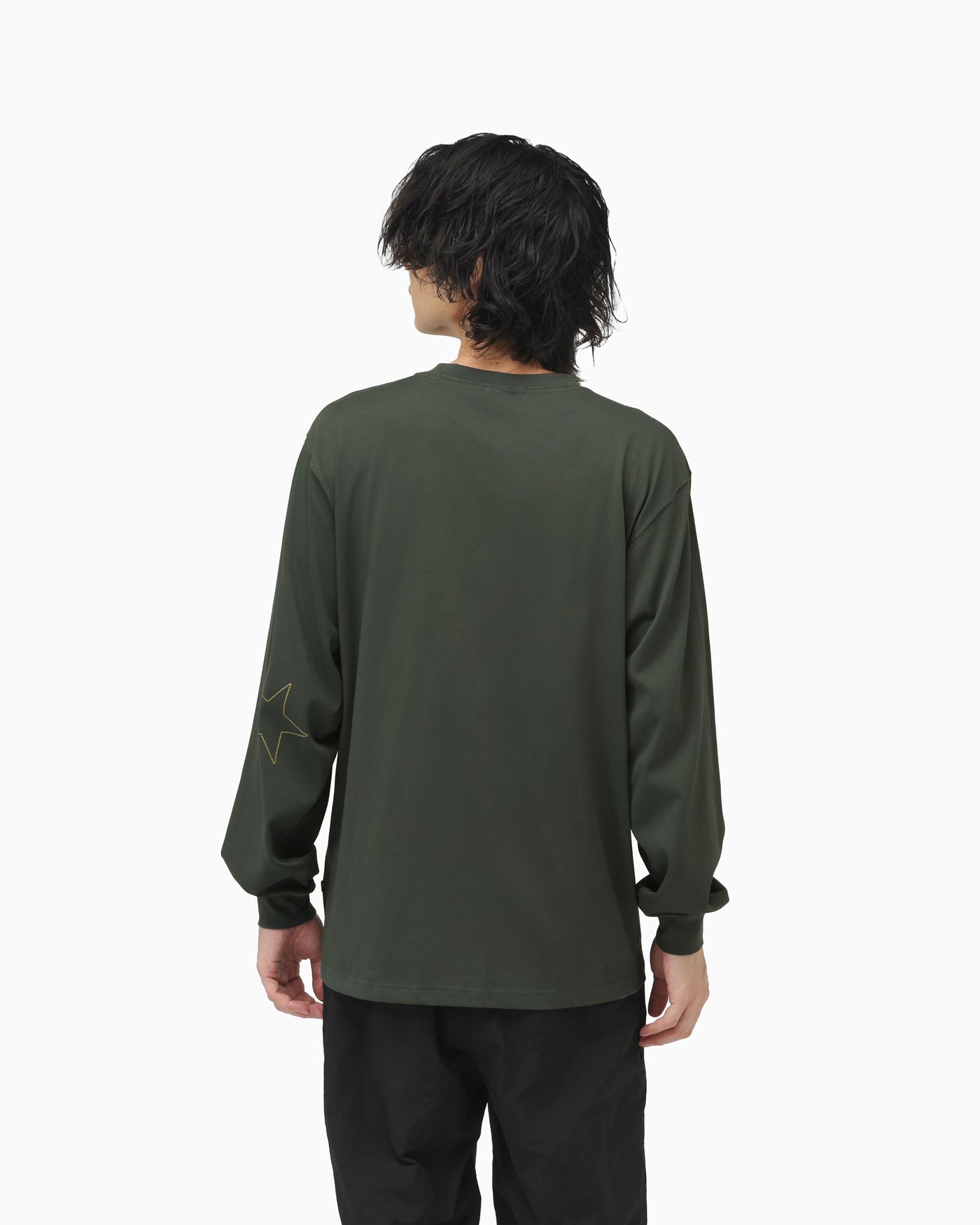 CHEST PK STAR PT LS TEE MENS