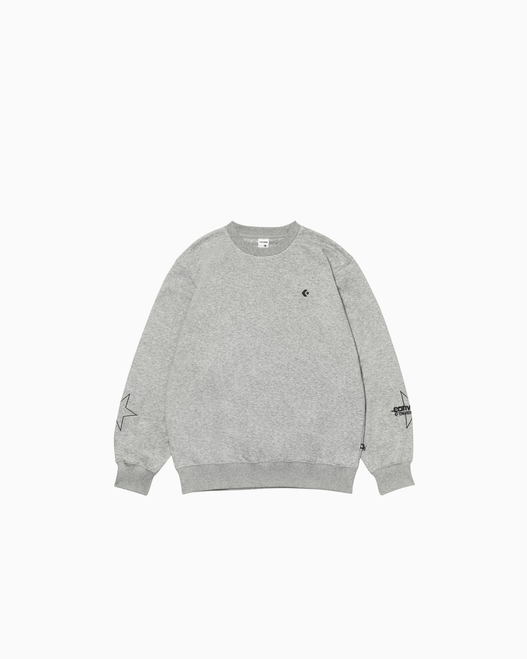 STAR PT SWEAT CREW TOP MENS (杢グレー)– コンバース オンライン