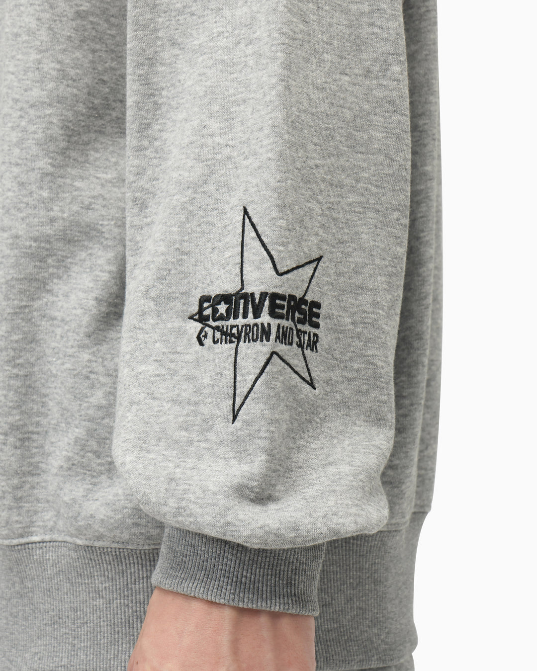 STAR PT SWEAT CREW TOP MENS (杢グレー)– コンバース オンライン