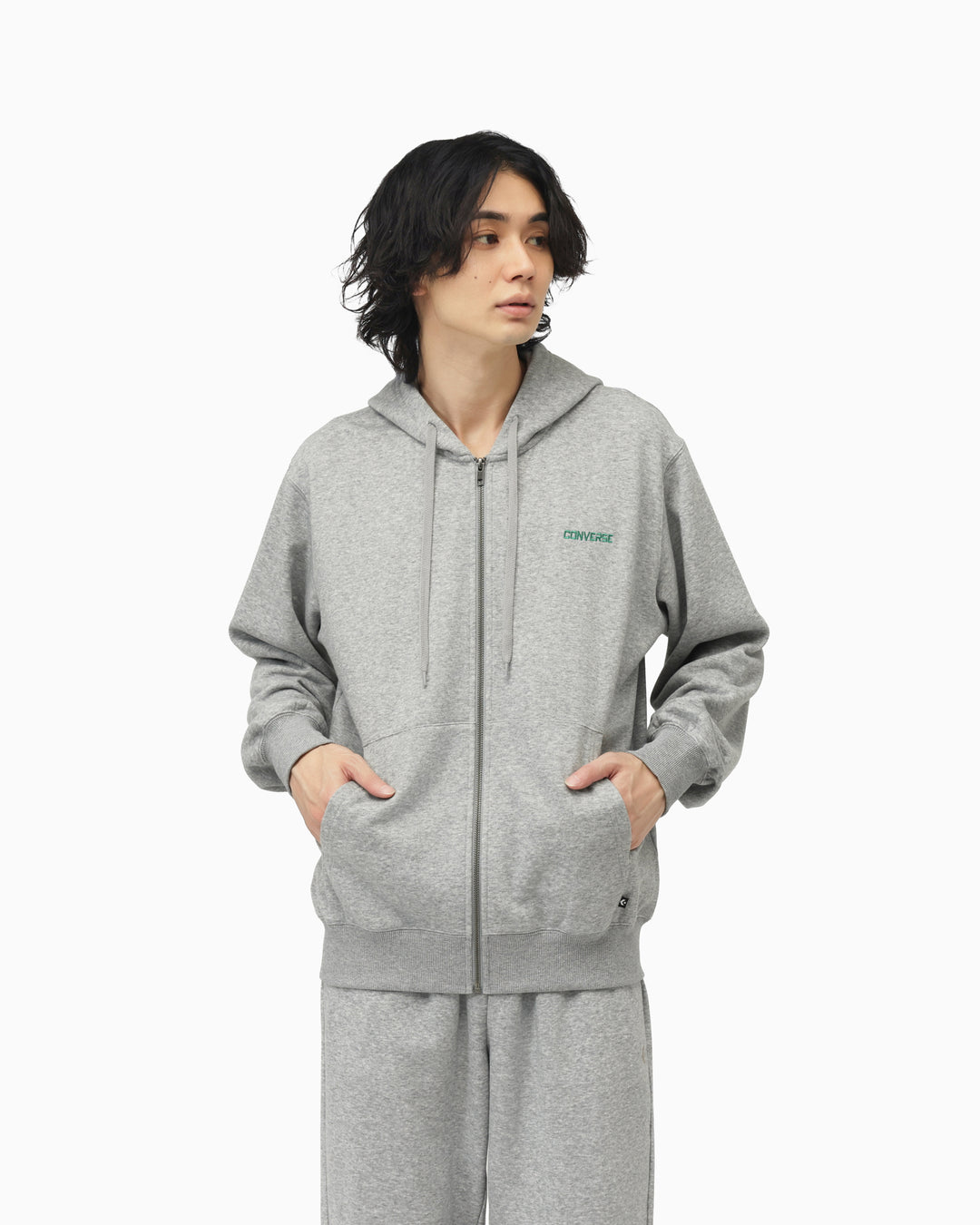 CS BPT FULL ZIP HOODIE MENS (杢グレー)– コンバース オンライン