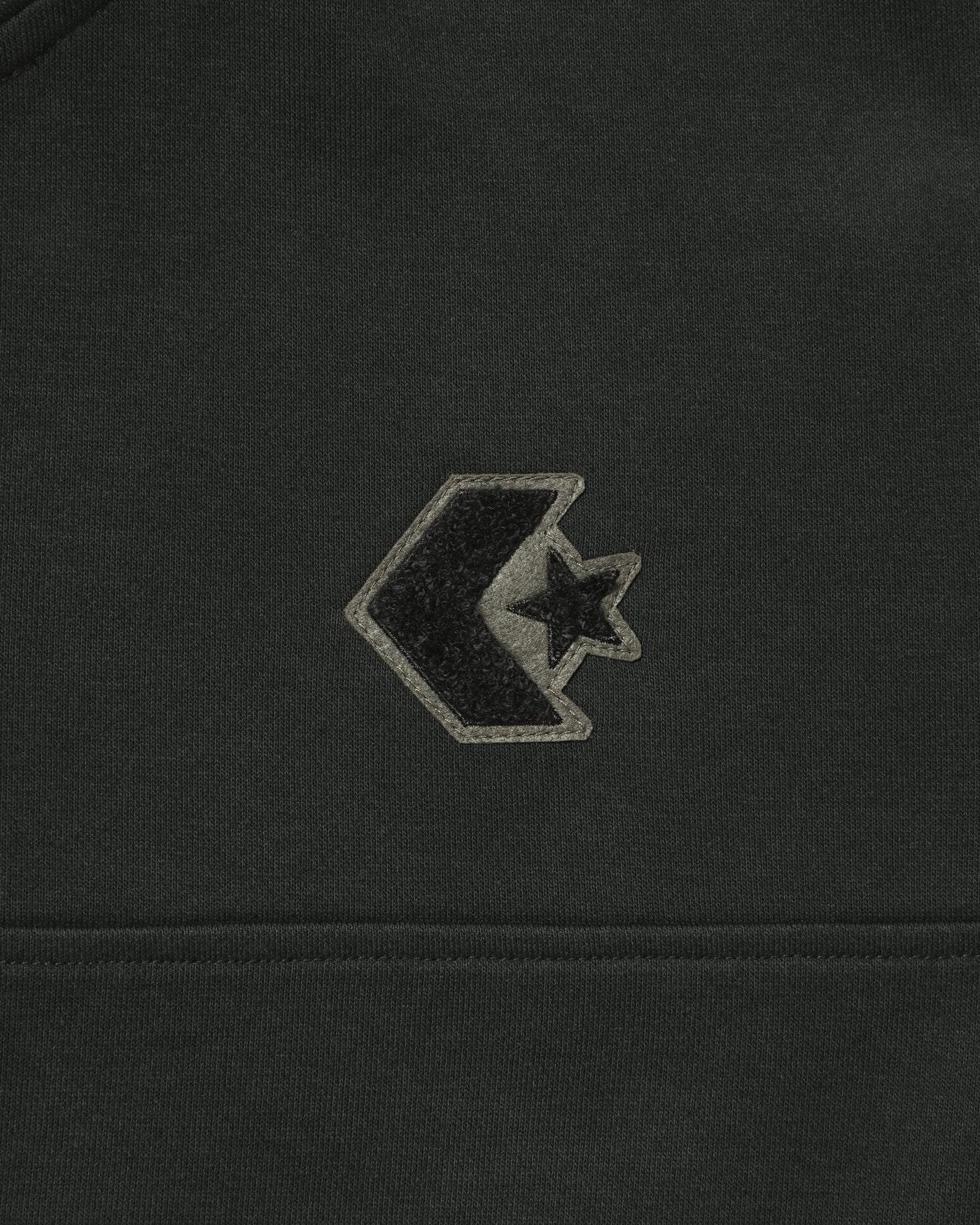 CHENILLE HALF ZIP TOP MENS