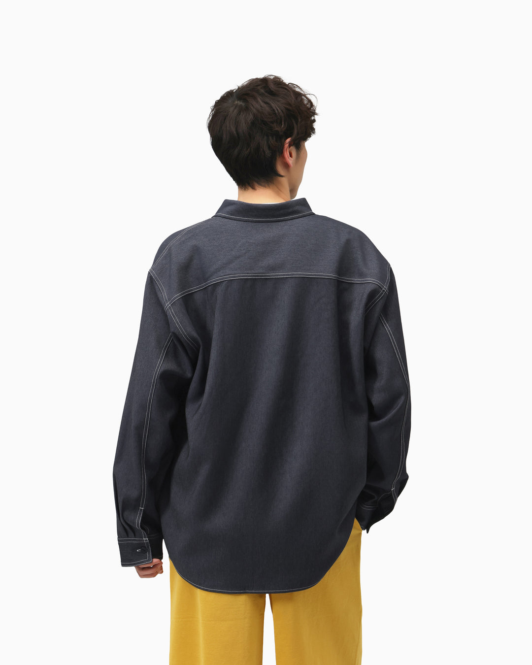 SYNTHETIC DENIM SHIRT M (ネイビー)– コンバース オンライン ショップ
