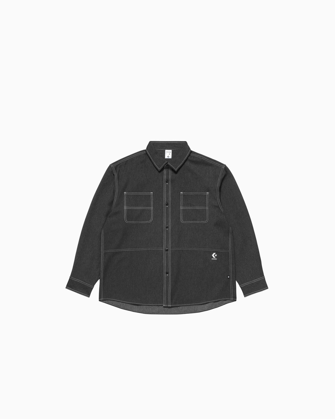 SYNTHETIC DENIM SHIRT M (ブラック)– コンバース オンライン ショップ