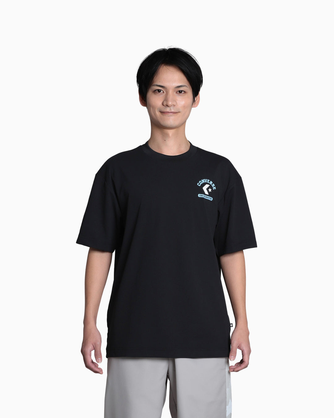 【 Jeans】バーシティロゴ 半袖 Tシャツ ブラック/送料無料 CITY COUNTRY CITY /シティーカントリーシティー /COTTON S/S T