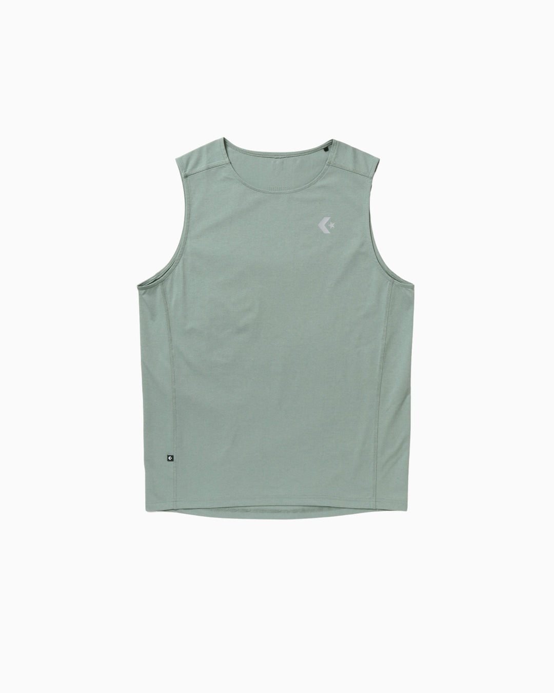 CV LAZOR LOGO NO SLEEVE MENS (グリーングレー)– コンバース