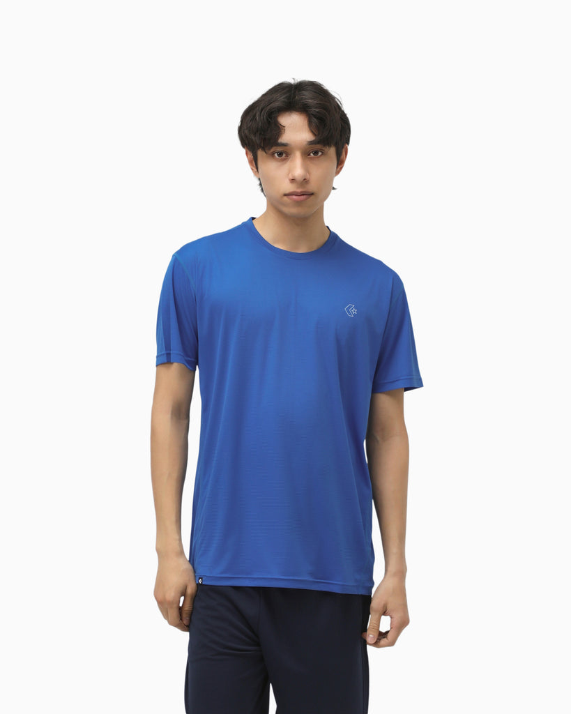 LT WEIGHT DRY SS TEE MENS (ブルー)– コンバース オンライン