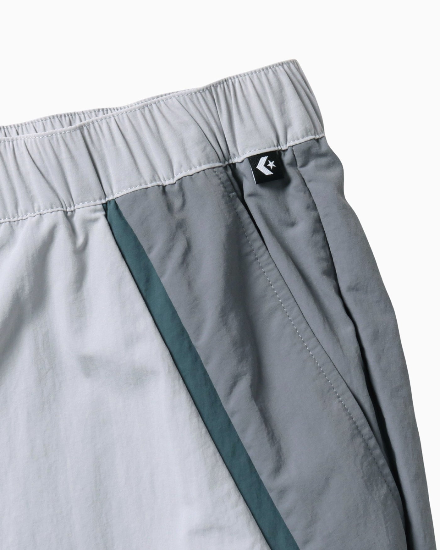 COLOR BLOCK WOVEN PANTS