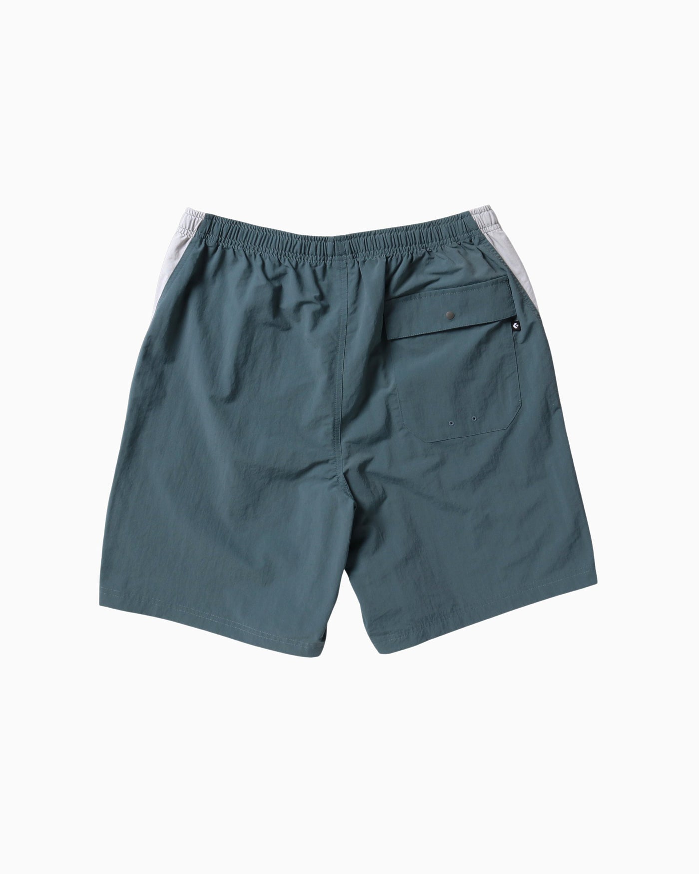 COLOR BLOCK WOVEN SHORTS