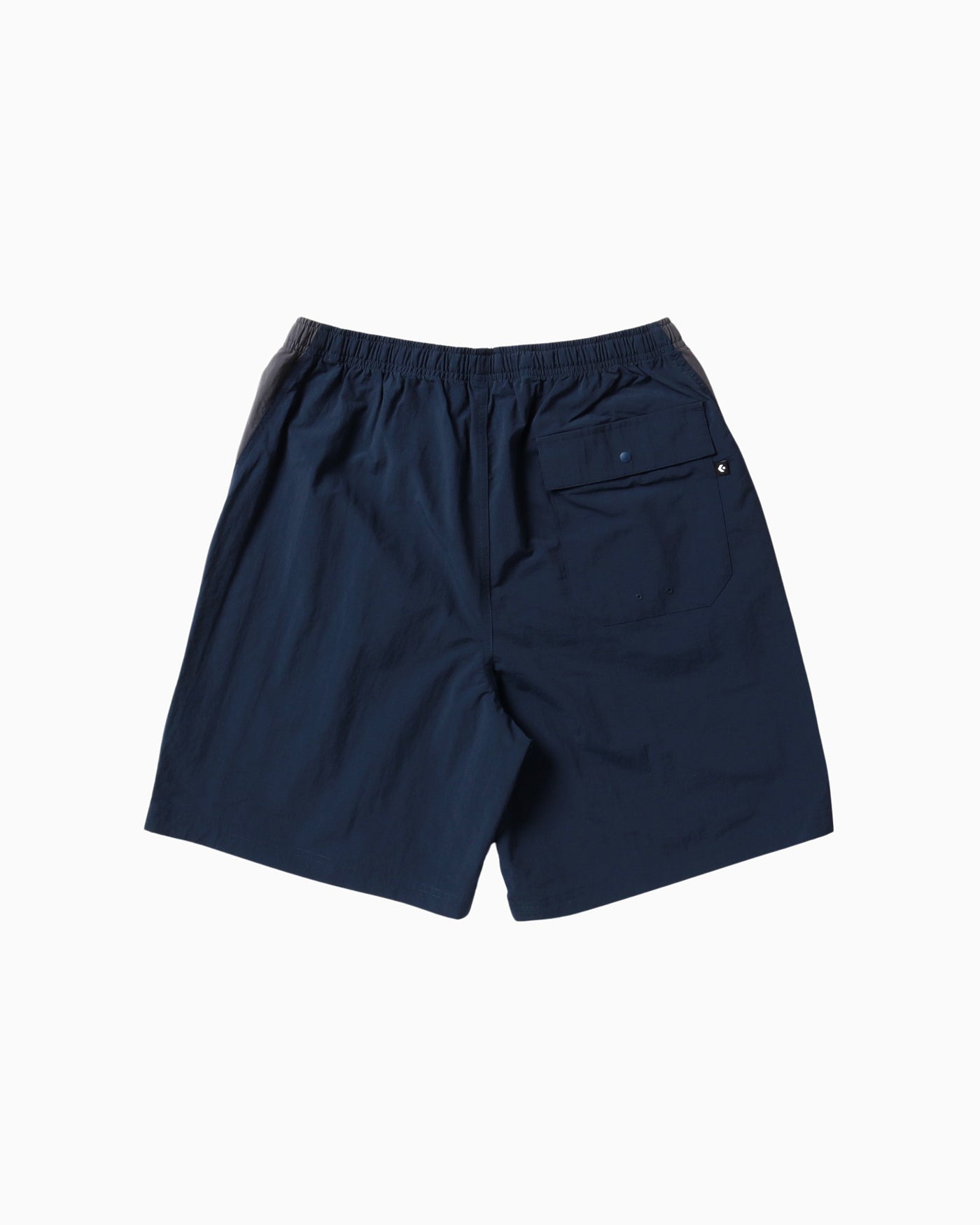 COLOR BLOCK WOVEN SHORTS