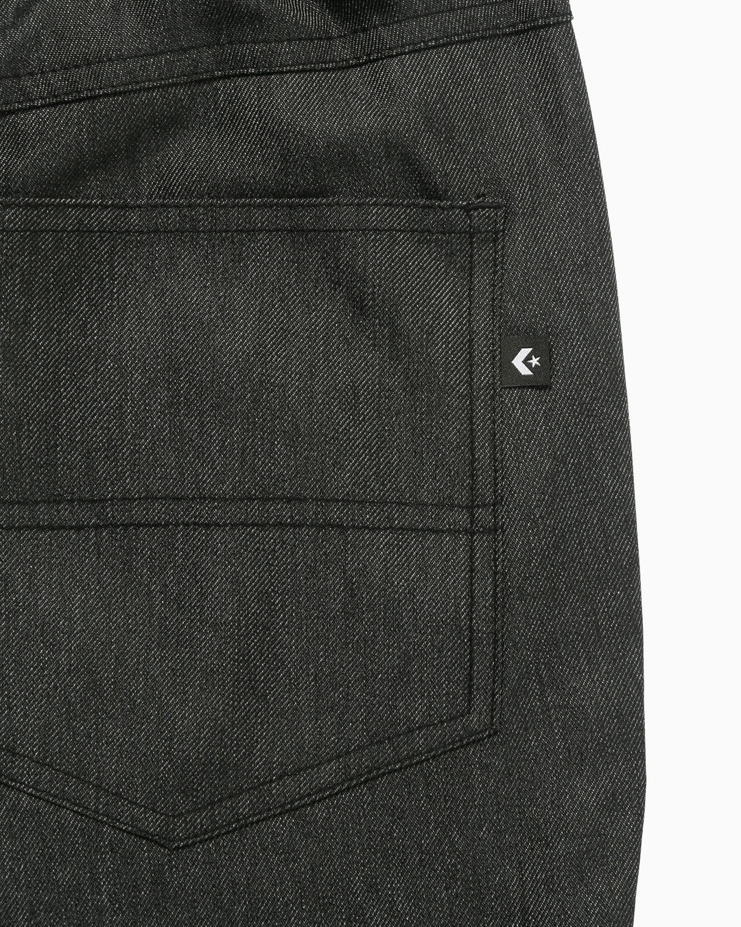 SYNTHETIC DENIM PANTS MENS (ブラック)– コンバース オンライン