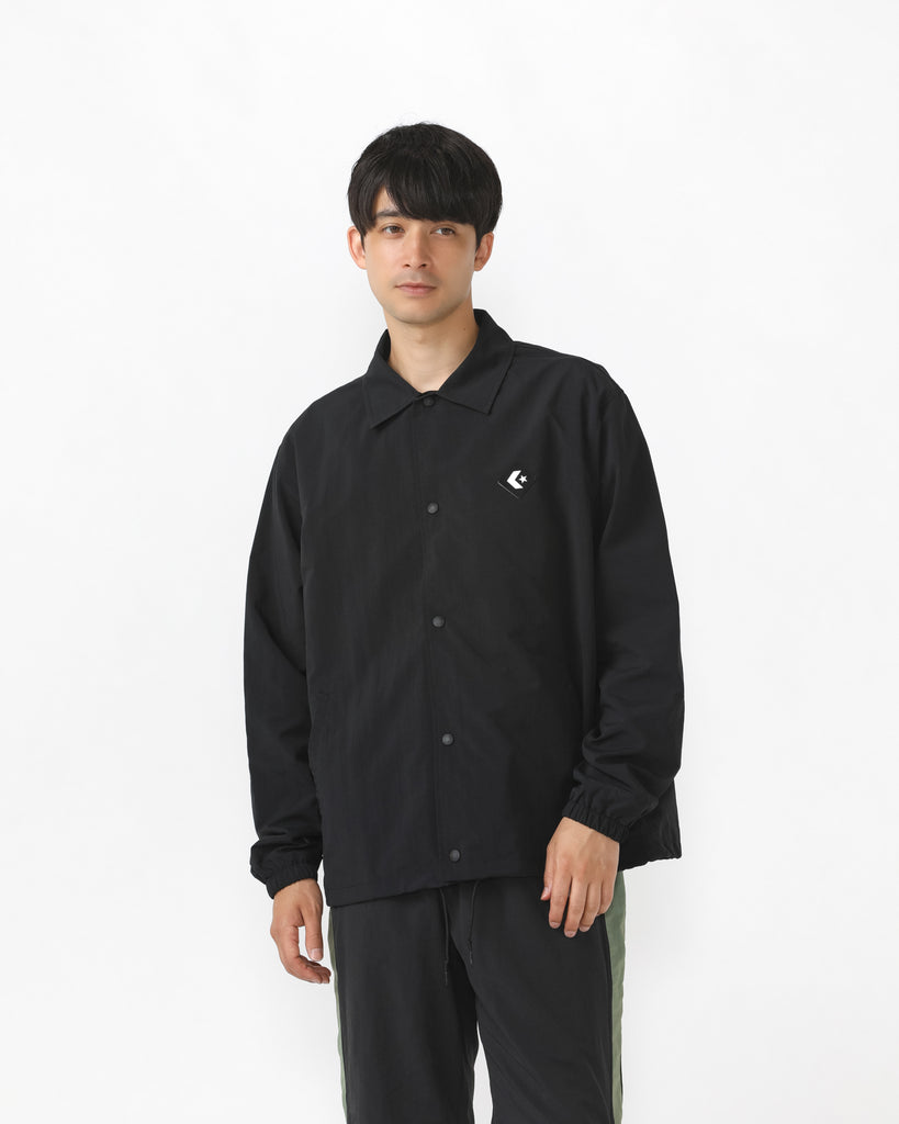 ちゅうこん COACHES JACKET MENS (ブラック)– コンバース オンライン ショップ