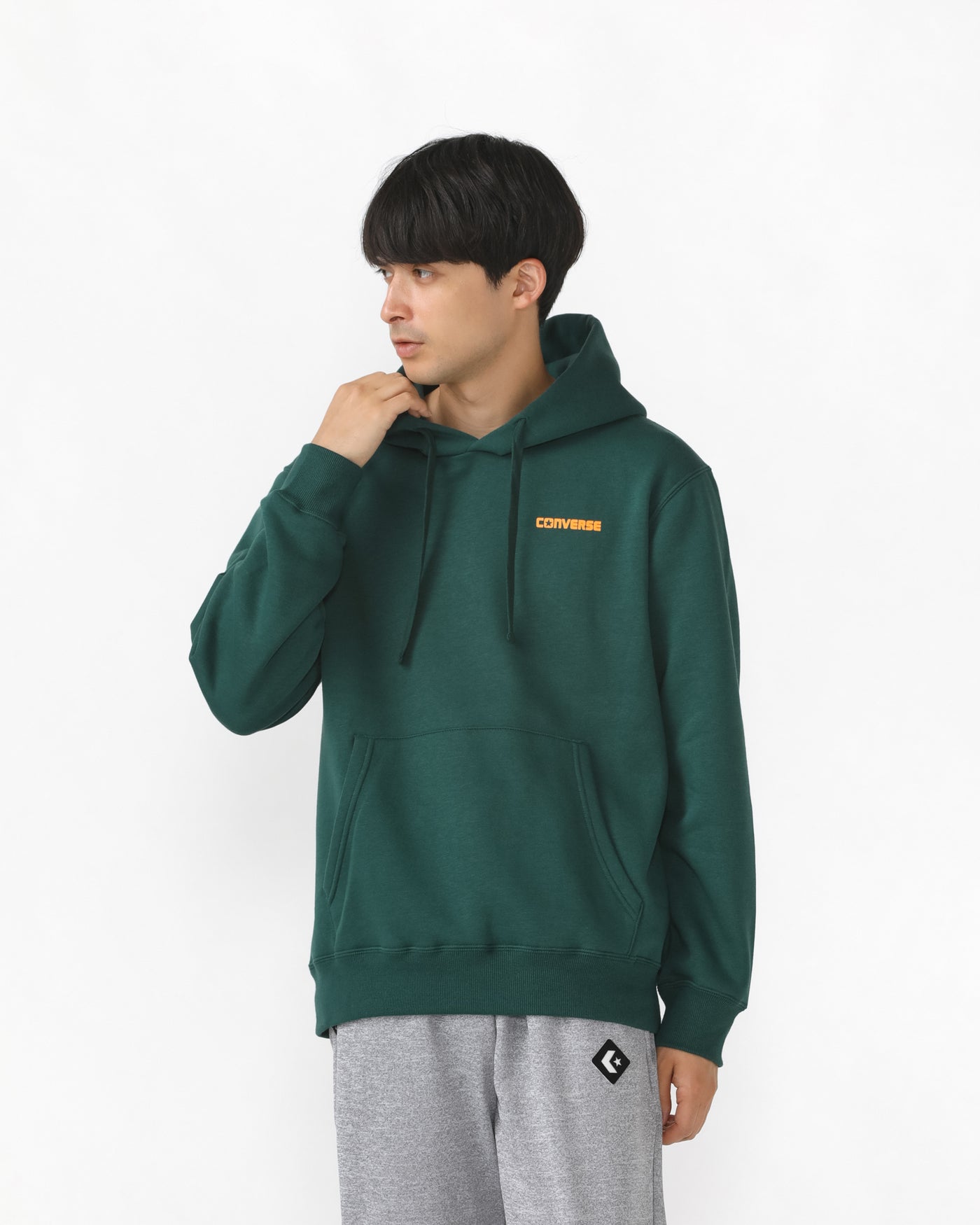 BACK PRINT SWEAT HOODIE MENS