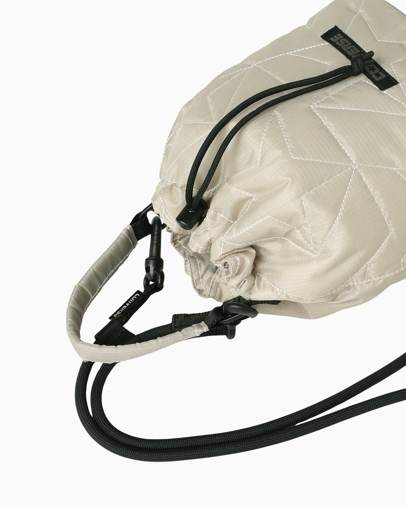 CS QUILT DRAWSTRING BAG