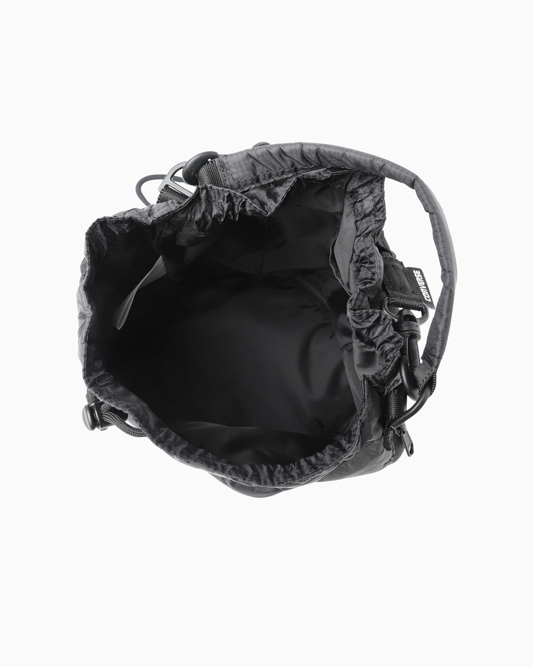 CS QUILT DRAWSTRING BAG (ブラック/ブラック)– コンバース オンライン