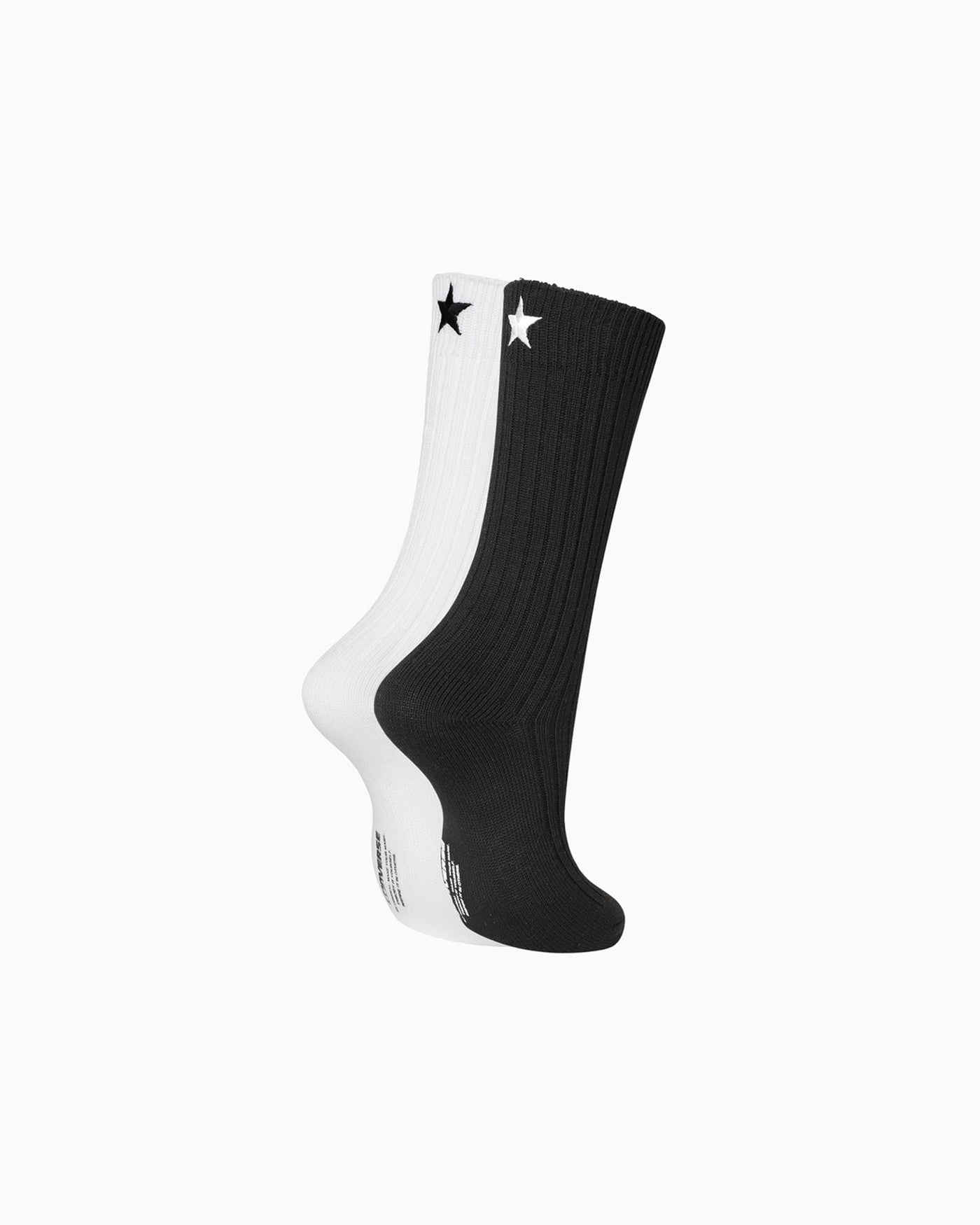 CV STANDARD SOCKS HI (ブラック／オフホワイト)– コンバース
