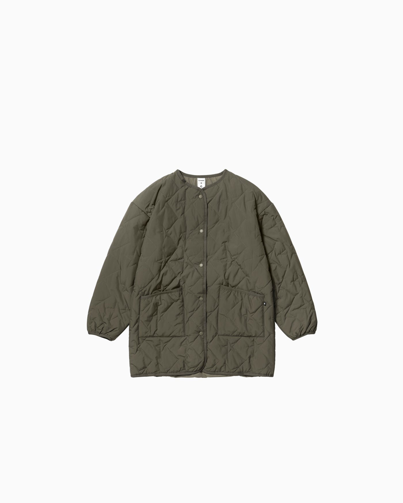 CS QUILT NO COLLAR COAT LADIES