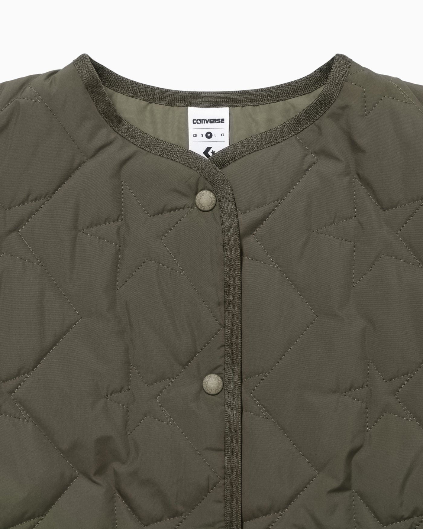 CS QUILT NO COLLAR COAT LADIES