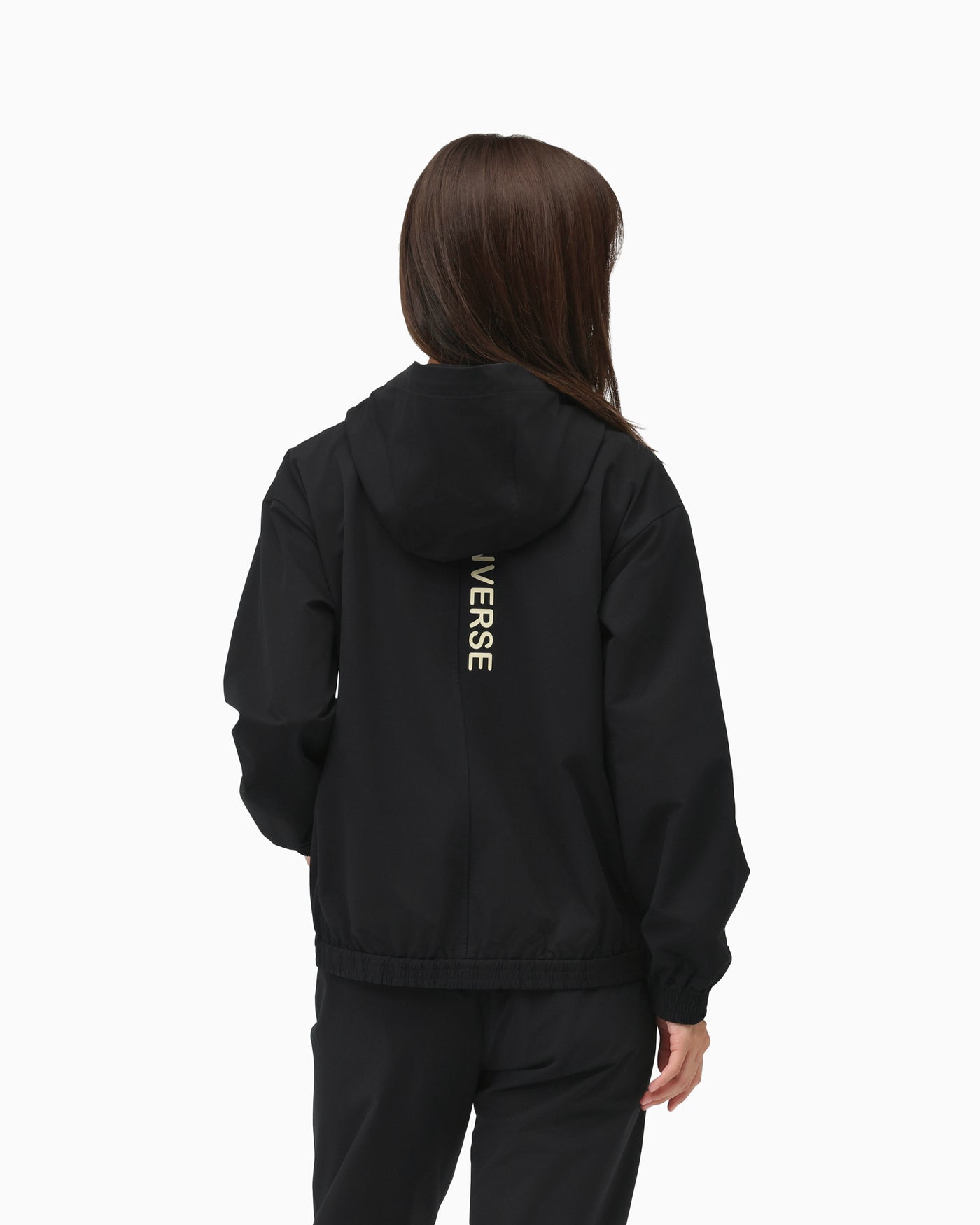DOUBLE WEAVE BACK LOGO JACKET LADIES