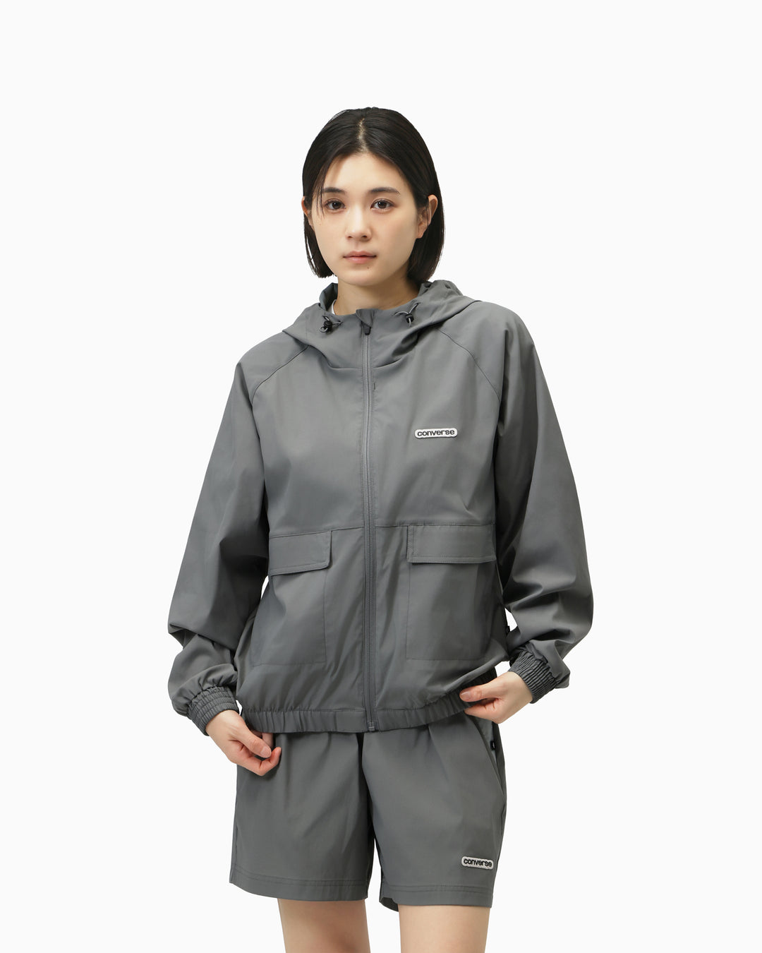 STRETCH HD JACKET L (グレー)– コンバース オンライン ショップ