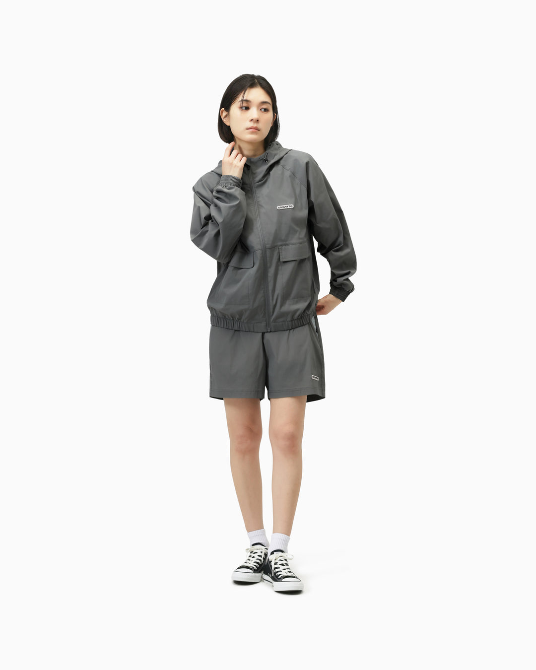 STRETCH HD JACKET L (グレー)– コンバース オンライン ショップ