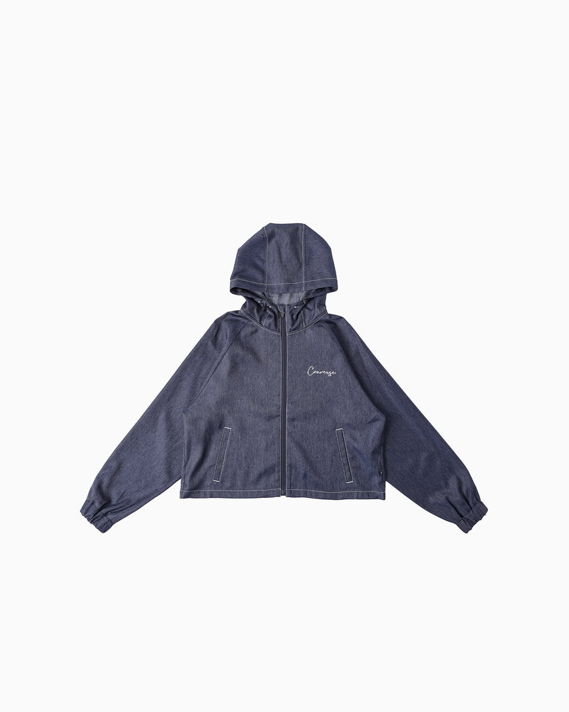 SYTIC DENIM ST EB HOODED JKT L (ダークネイビー)– コンバース