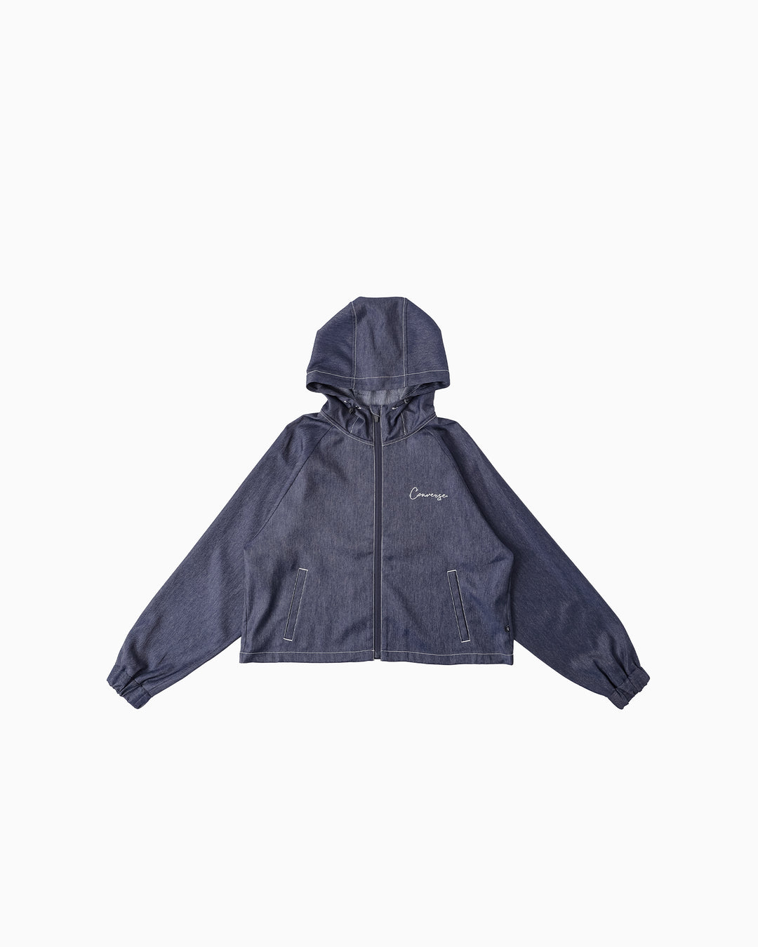 SYTIC DENIM ST EB HOODED JKT L (ダークネイビー)– コンバース