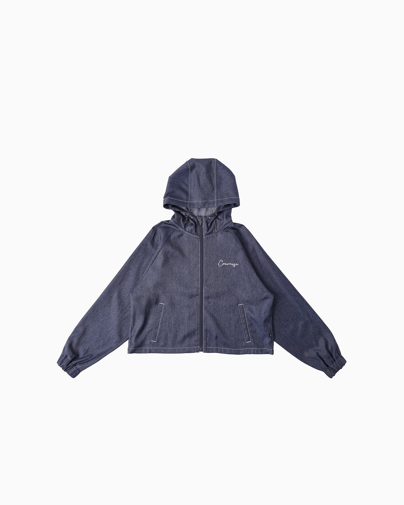 SYTIC DENIM ST EB HOODED JKT L (ダークネイビー)– コンバース