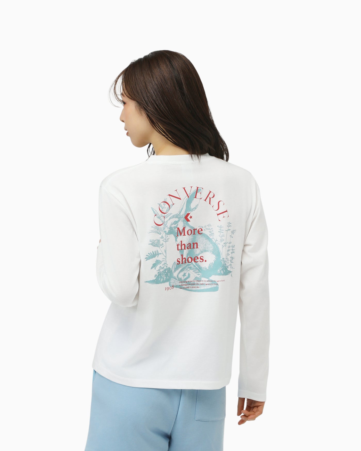 RABBIT PT LS TEE LADIES