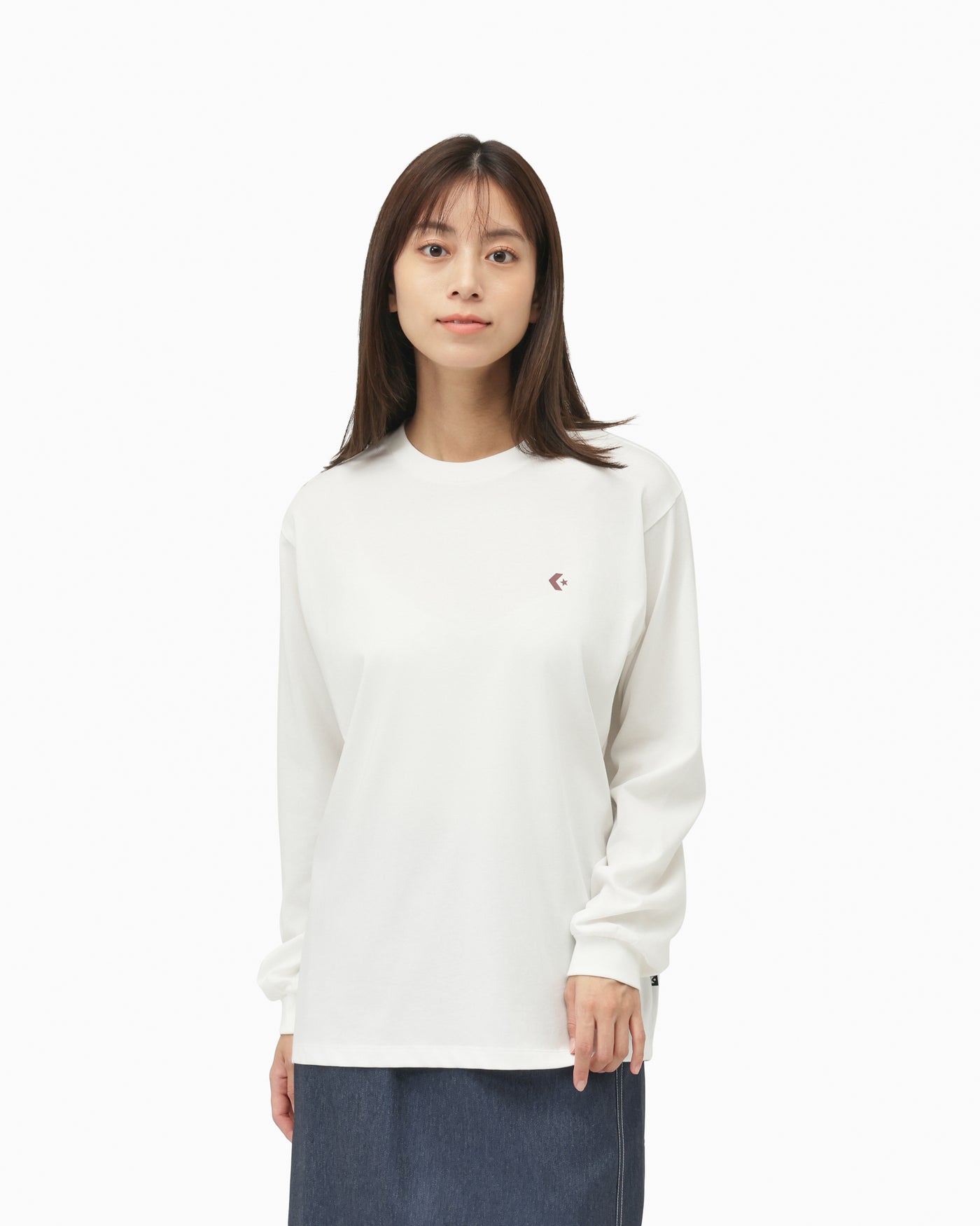 DIAMOND LOGO LS TEE LADIES