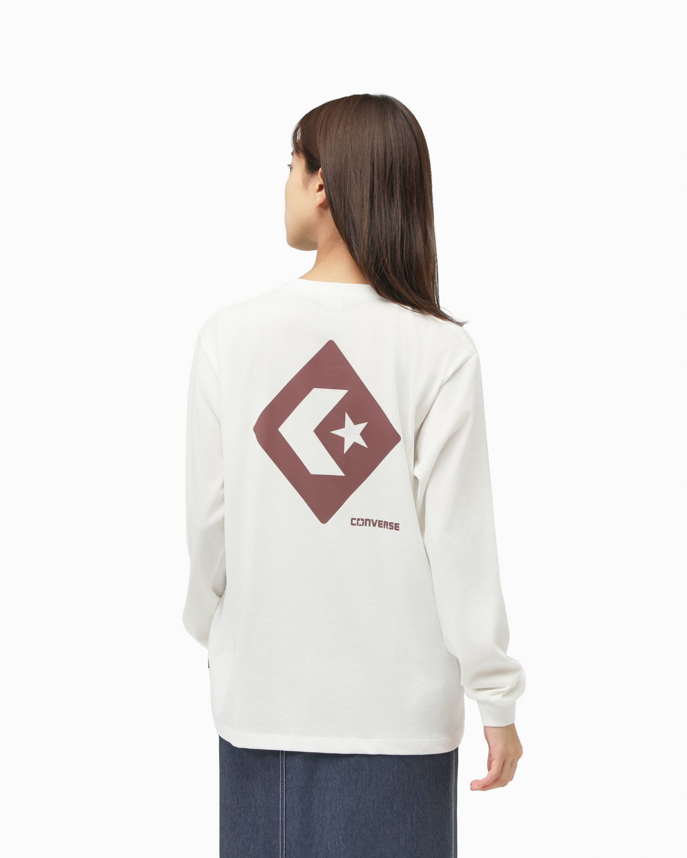 DIAMOND LOGO LS TEE LADIES