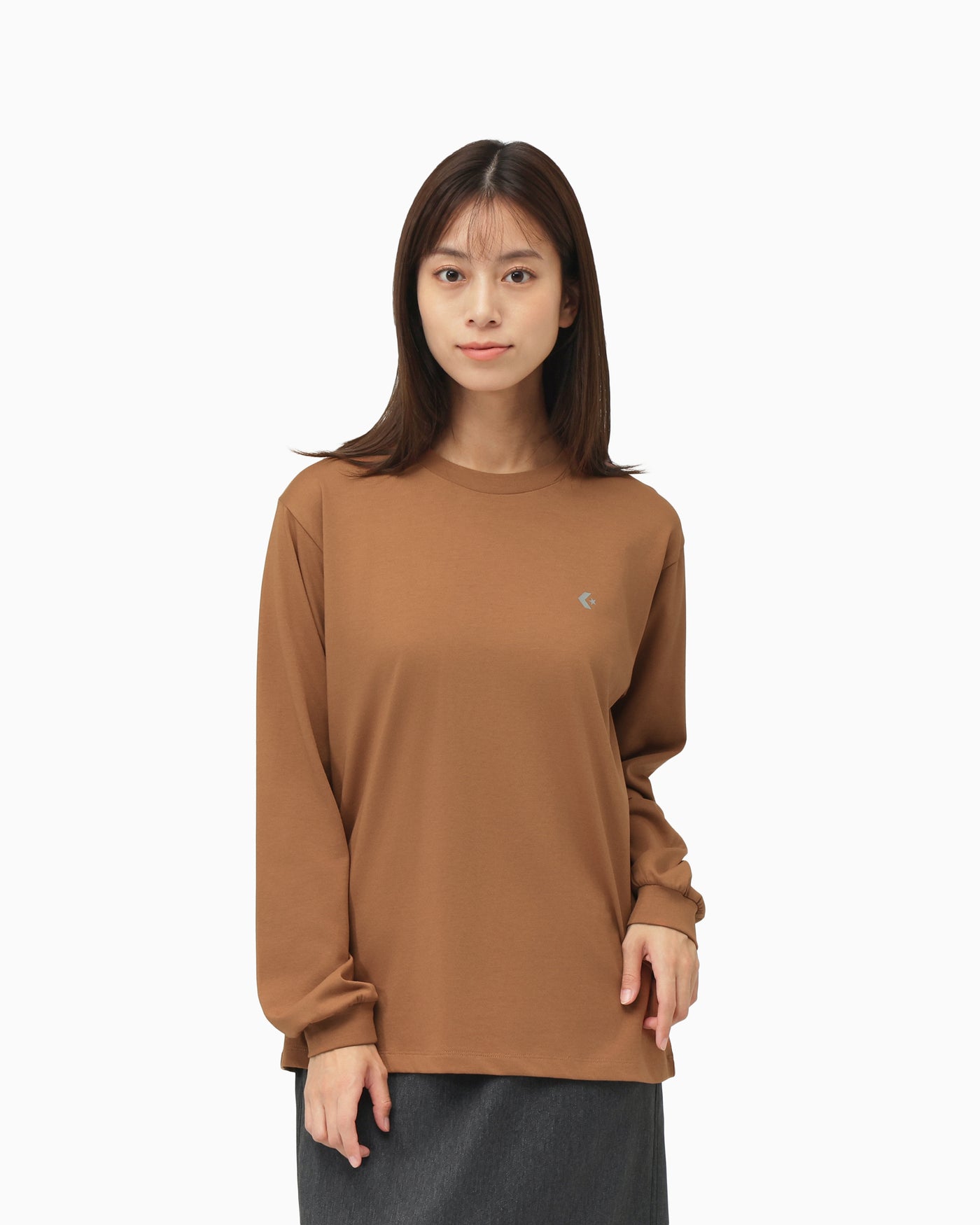 DIAMOND LOGO LS TEE LADIES